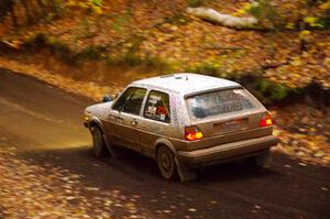 Mark Rokus / Tabitha Lohr VW GTI on SS15, Mount Marquette.