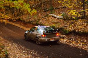 Matt James / Jackie James Subaru Impreza on SS15, Mount Marquette.