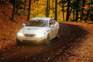 Michael Eckstein / Zach Pfeil Lexus IS250 on SS15, Mount Marquette.