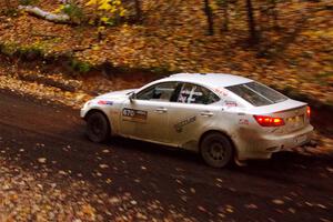 Michael Eckstein / Zach Pfeil Lexus IS250 on SS15, Mount Marquette.