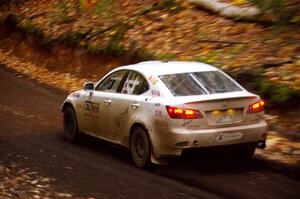 Michael Eckstein / Zach Pfeil Lexus IS250 on SS15, Mount Marquette.