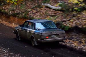 Adam Brock / Justin Brock Volvo 244 on SS15, Mount Marquette.