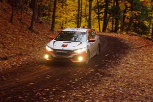 Gabriel Nieves / Thomas Hoster Honda Civic Type R on SS15, Mount Marquette.