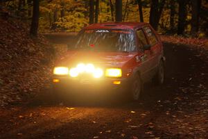 Nino Ortega / Jason Cook VW GTI on SS15, Mount Marquette.