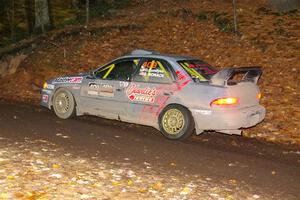 Dylan Gondyke / Sara Nonack Subaru Impreza on SS15, Mount Marquette.