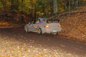 Dylan Gondyke / Sara Nonack Subaru Impreza on SS15, Mount Marquette.