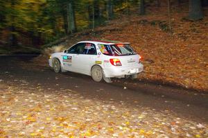 Ivo Draganov / Vladimir Yanev Subaru WRX Wagon on SS15, Mount Marquette.