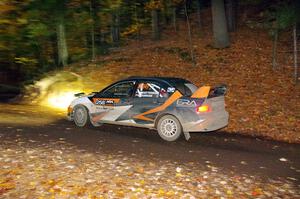 Tim Whitteridge / Ryan Dunham Mitsubishi Lancer Evo VIII on SS15, Mount Marquette.