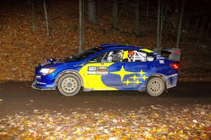 Brandon Semenuk / Keaton Williams Subaru WRX STi on SS15, Mount Marquette.