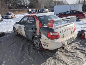 Gabe Jacobsohn / R.J. Kassel Subaru WRX STi before the event.