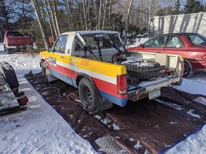 Scott Parrott / John Hicks Chevy S-10 before the event.