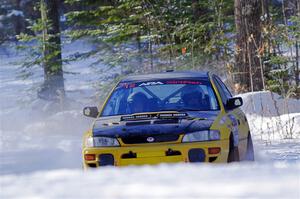 Steve Gingras / Katie Gingras Subaru Impreza on SS1.