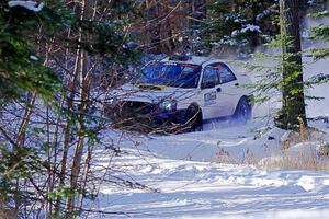 Mark Williams / Tim Kohlmann Subaru WRX STi on SS1.