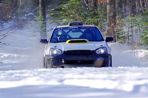 Mark Williams / Tim Kohlmann Subaru WRX STi on SS1.