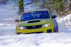 Scott Putnam / Alex Wong Subaru WRX STi on SS1.