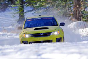 Scott Putnam / Alex Wong Subaru WRX STi on SS1.