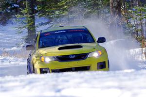 Scott Putnam / Alex Wong Subaru WRX STi on SS1.