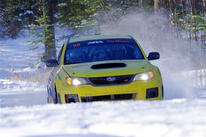 Scott Putnam / Alex Wong Subaru WRX STi on SS1.