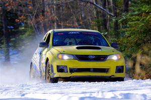 Scott Putnam / Alex Wong Subaru WRX STi on SS1.