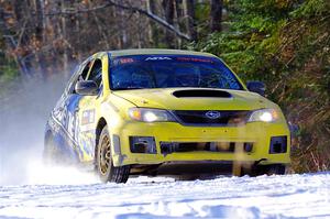 Scott Putnam / Alex Wong Subaru WRX STi on SS1.