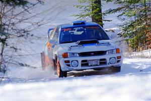 Tyler Matalas / Dustin Sharkozy Subaru Impreza LX on SS1.