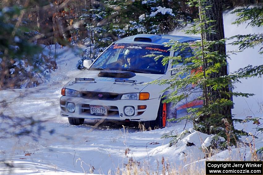 Tyler Matalas / Dustin Sharkozy Subaru Impreza LX on SS1.