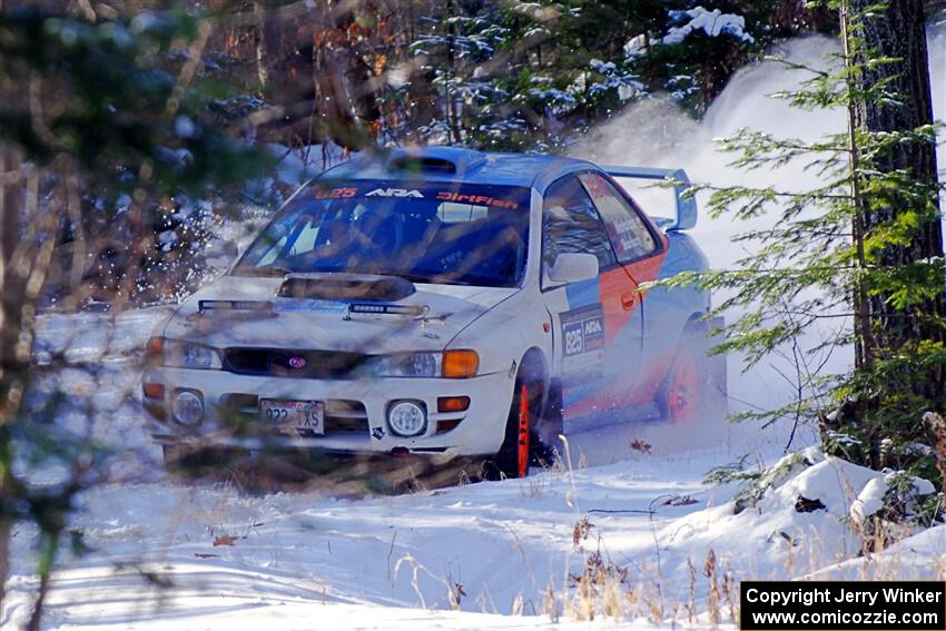 Tyler Matalas / Dustin Sharkozy Subaru Impreza LX on SS1.