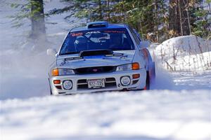 Tyler Matalas / Dustin Sharkozy Subaru Impreza LX on SS1.