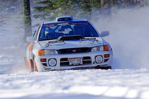 Tyler Matalas / Dustin Sharkozy Subaru Impreza LX on SS1.