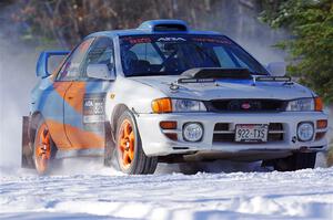 Tyler Matalas / Dustin Sharkozy Subaru Impreza LX on SS1.