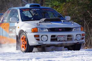 Tyler Matalas / Dustin Sharkozy Subaru Impreza LX on SS1.