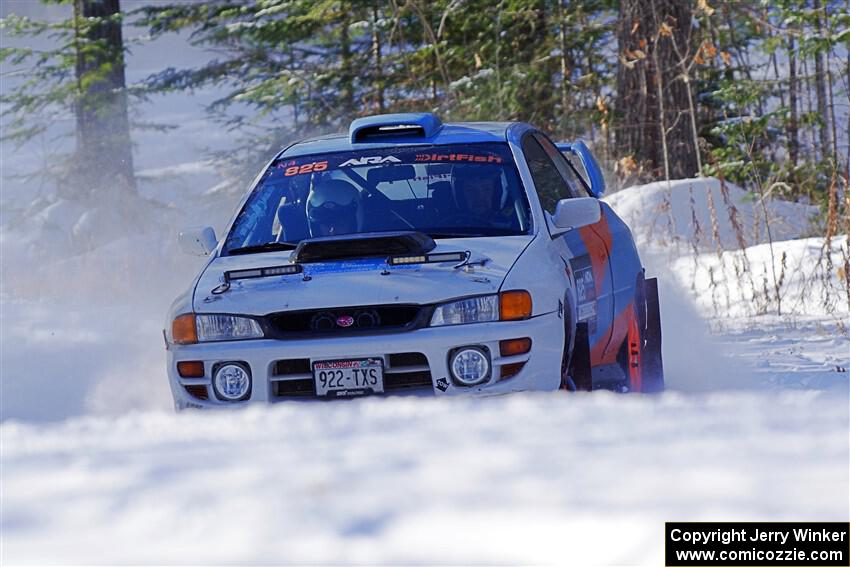 Tyler Matalas / Dustin Sharkozy Subaru Impreza LX on SS1.