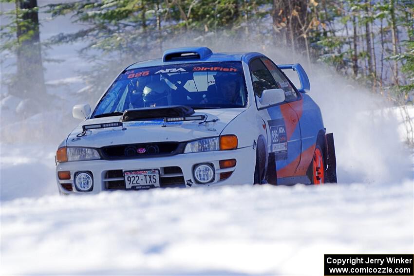 Tyler Matalas / Dustin Sharkozy Subaru Impreza LX on SS1.