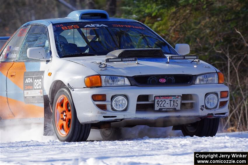 Tyler Matalas / Dustin Sharkozy Subaru Impreza LX on SS1.