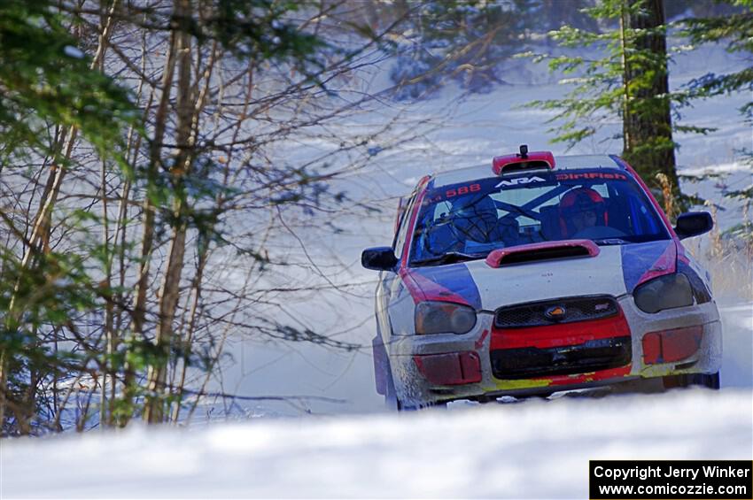 Gabe Jacobsohn / R.J. Kassel Subaru WRX STi on SS1.