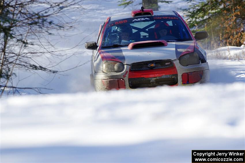 Gabe Jacobsohn / R.J. Kassel Subaru WRX STi on SS1.