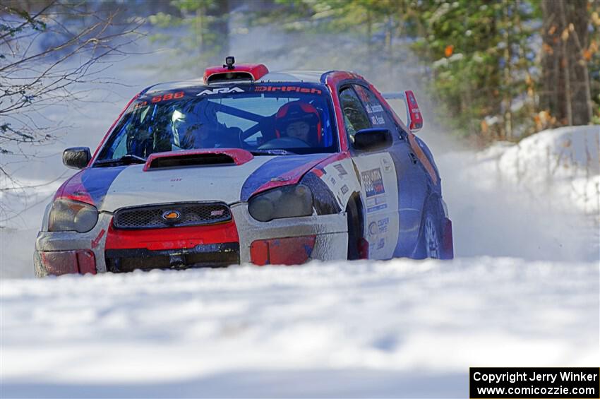 Gabe Jacobsohn / R.J. Kassel Subaru WRX STi on SS1.