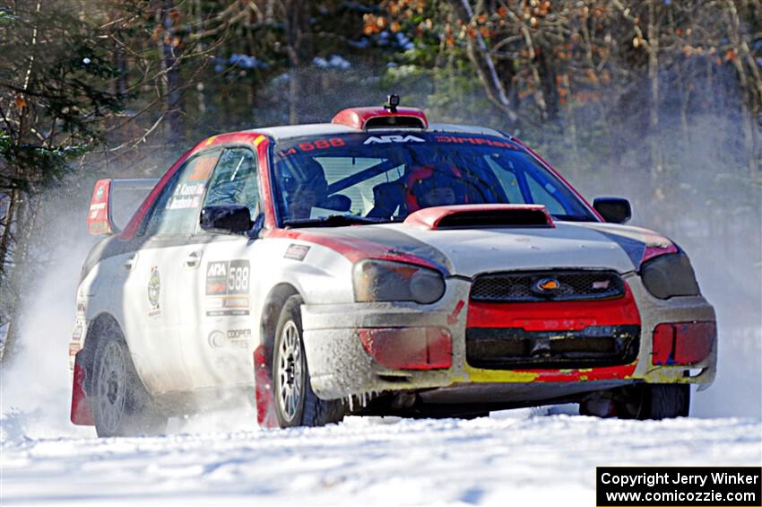 Gabe Jacobsohn / R.J. Kassel Subaru WRX STi on SS1.