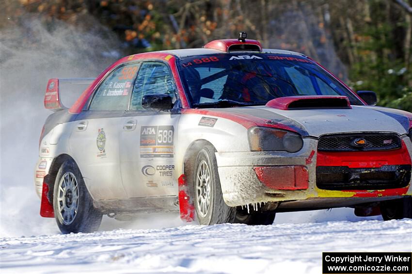 Gabe Jacobsohn / R.J. Kassel Subaru WRX STi on SS1.