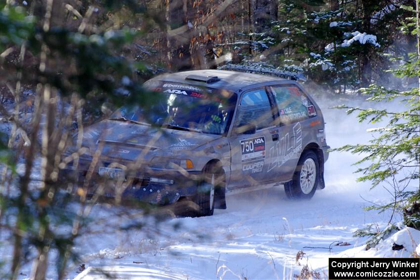 Nick Lyle / Kevin Dobrowolski Honda Civic Si on SS1.