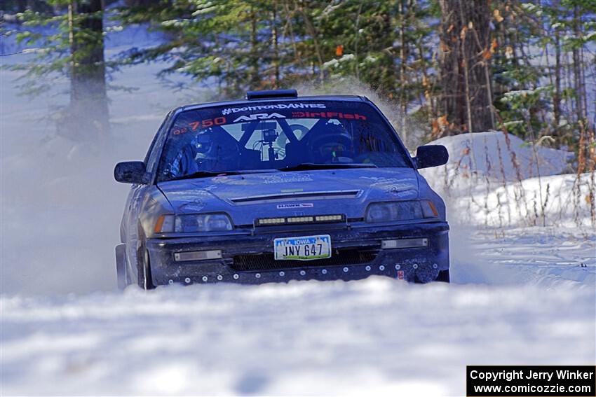 Nick Lyle / Kevin Dobrowolski Honda Civic Si on SS1.