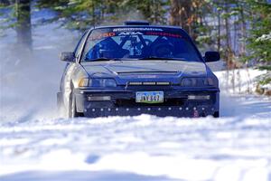 Nick Lyle / Kevin Dobrowolski Honda Civic Si on SS1.