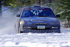 Nick Lyle / Kevin Dobrowolski Honda Civic Si on SS1.