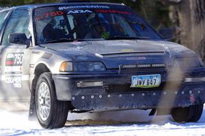 Nick Lyle / Kevin Dobrowolski Honda Civic Si on SS1.