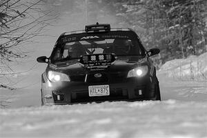 Matt James / Abbey James Subaru Impreza on SS1.