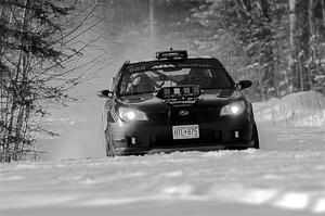 Matt James / Abbey James Subaru Impreza on SS1.