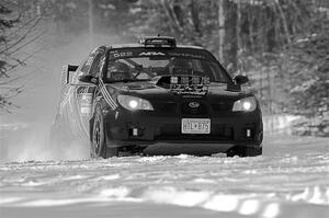 Matt James / Abbey James Subaru Impreza on SS1.