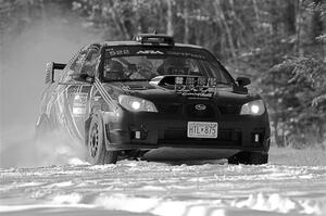 Matt James / Abbey James Subaru Impreza on SS1.