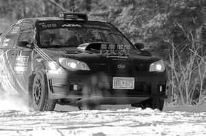 Matt James / Abbey James Subaru Impreza on SS1.