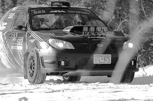 Matt James / Abbey James Subaru Impreza on SS1.
